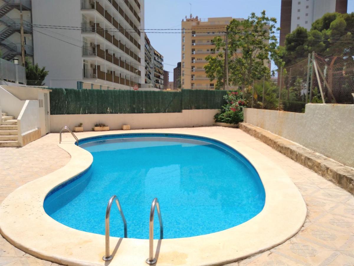 Agustina Seaview In Rincon De Loix -Free Parking, Wi-Fi, Pool, New Air Conditioning, Sea View Apartment เบนิดอร์ม ภายนอก รูปภาพ