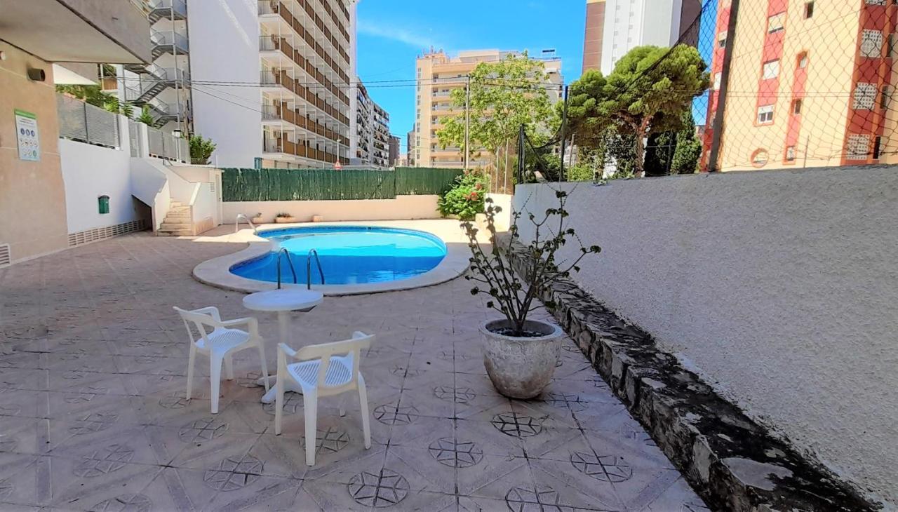 Agustina Seaview In Rincon De Loix -Free Parking, Wi-Fi, Pool, New Air Conditioning, Sea View Apartment เบนิดอร์ม ภายนอก รูปภาพ